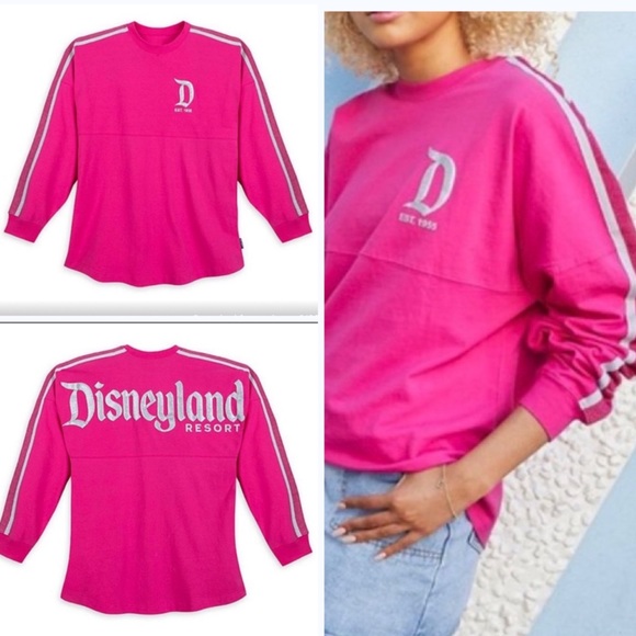 Disney Tops - New DISNEYLAND SPIRIT JERSEY IMAGINATION PINK